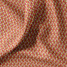 Coated  Cotton BOHAZIA Ochre / Pink